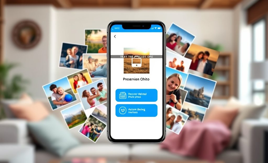 Aplicación para recuperar fotos borradas y crear copias de seguridad automáticas.