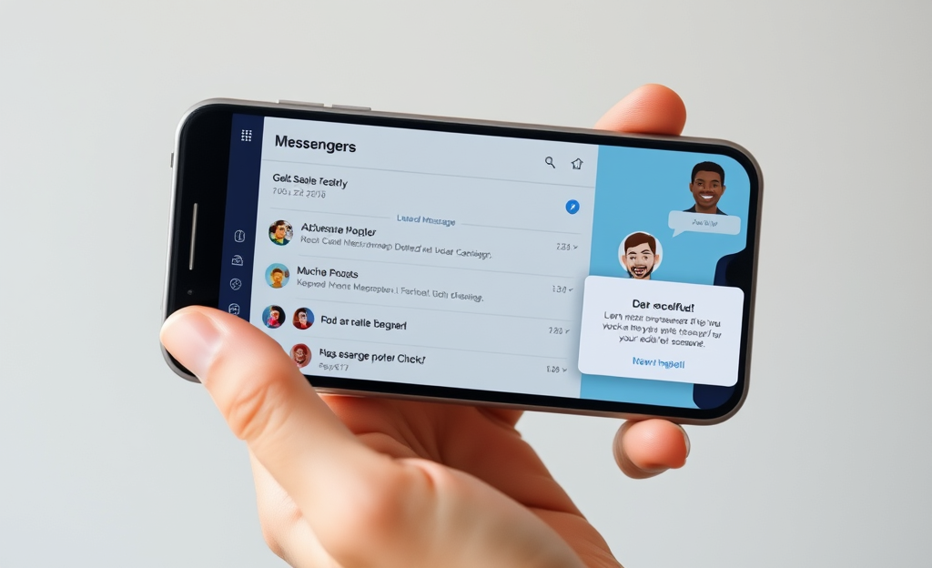 Imagen representativa de la aplicación para recuperar mensajes de Messenger.