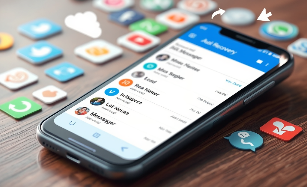 Aplicación para recuperar mensajes perdidos de Messenger