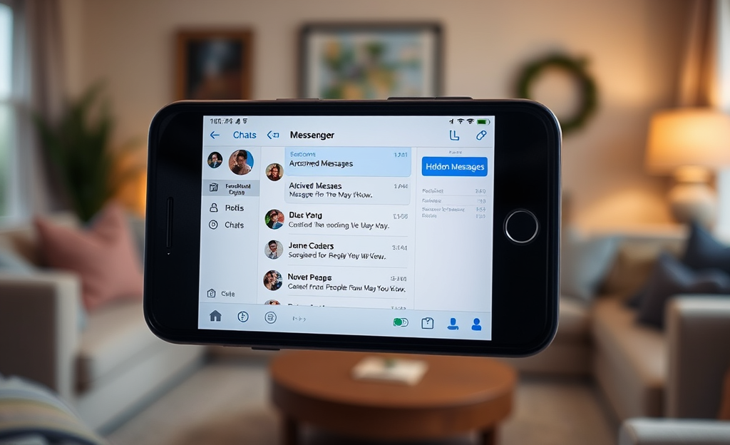 Tutorial para recuperar mensajes ocultos de Messenger