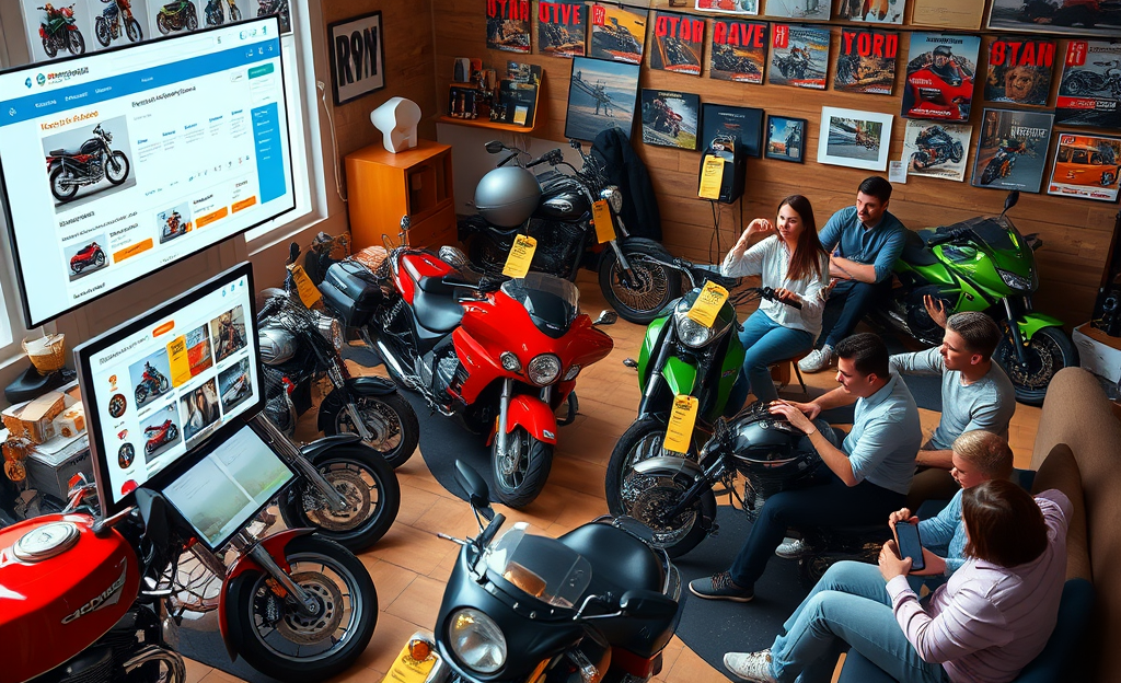 Motos usadas disponibles en subasta económica