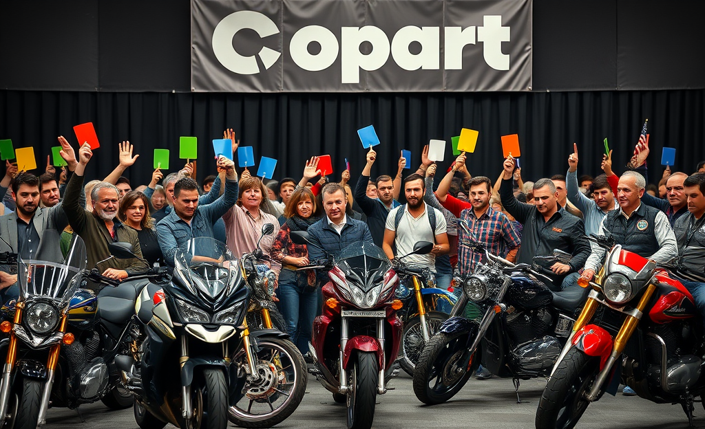 Motos de subasta baratas disponibles para compra.