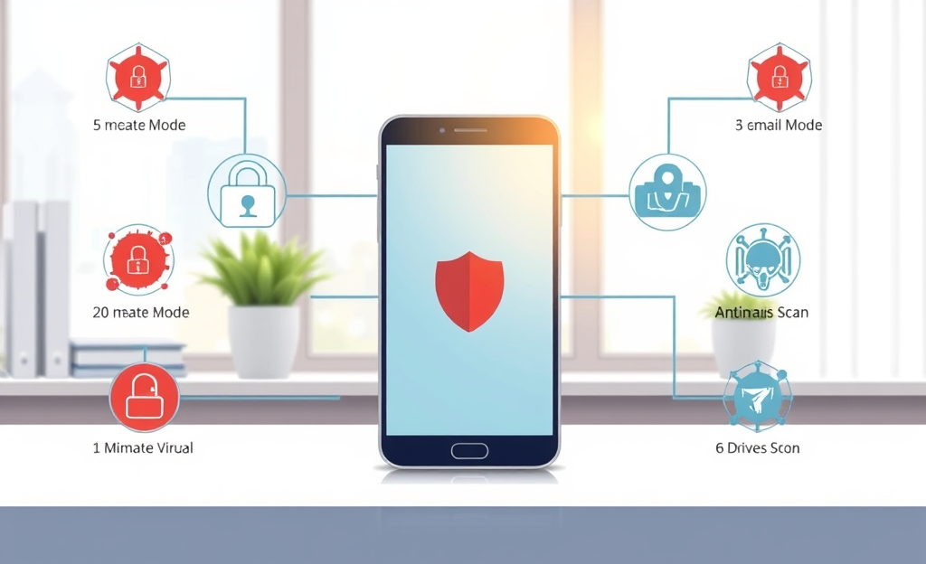 Imagen que muestra cómo eliminar el virus del teléfono de forma segura.