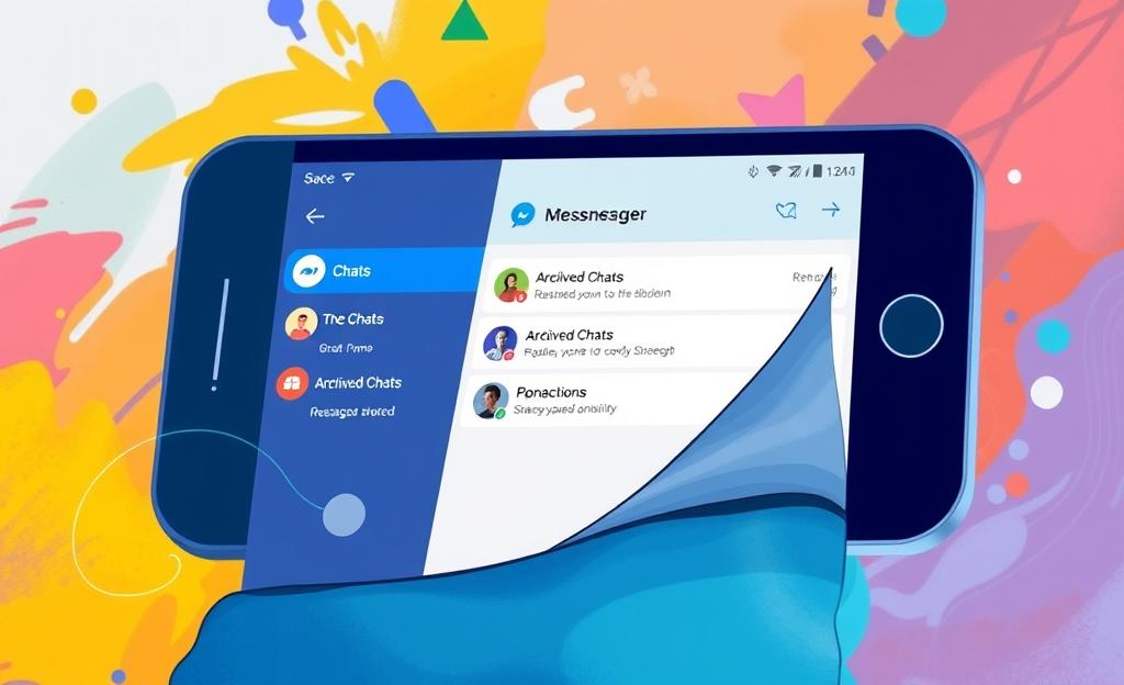 Guía sobre cómo recuperar conversaciones archivadas en Messenger.