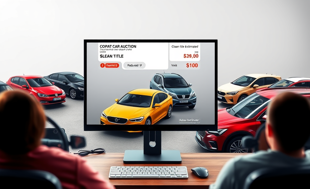 Subasta online de coches a precios accesibles.