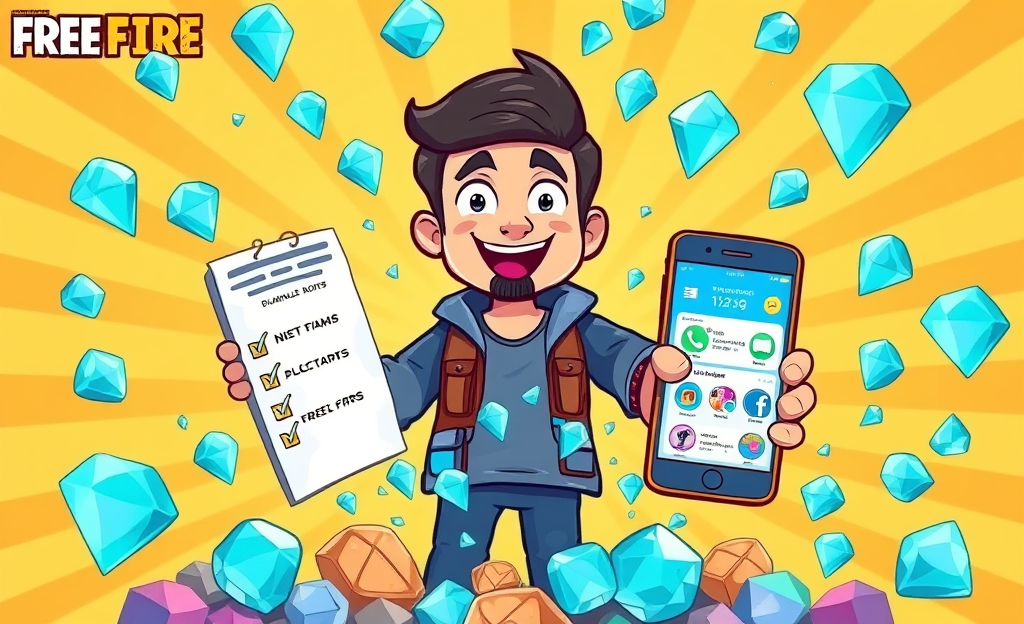 Instrucciones para recolectar diamantes en Free Fire