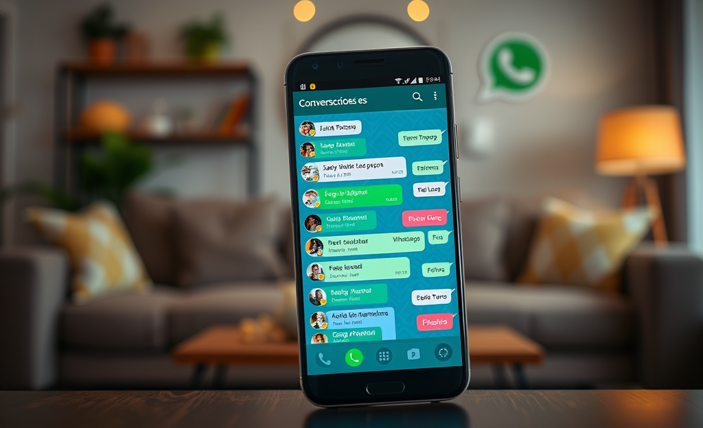 Aplicación para visualizar conversaciones de WhatsApp y acceder a archivos multimedia.