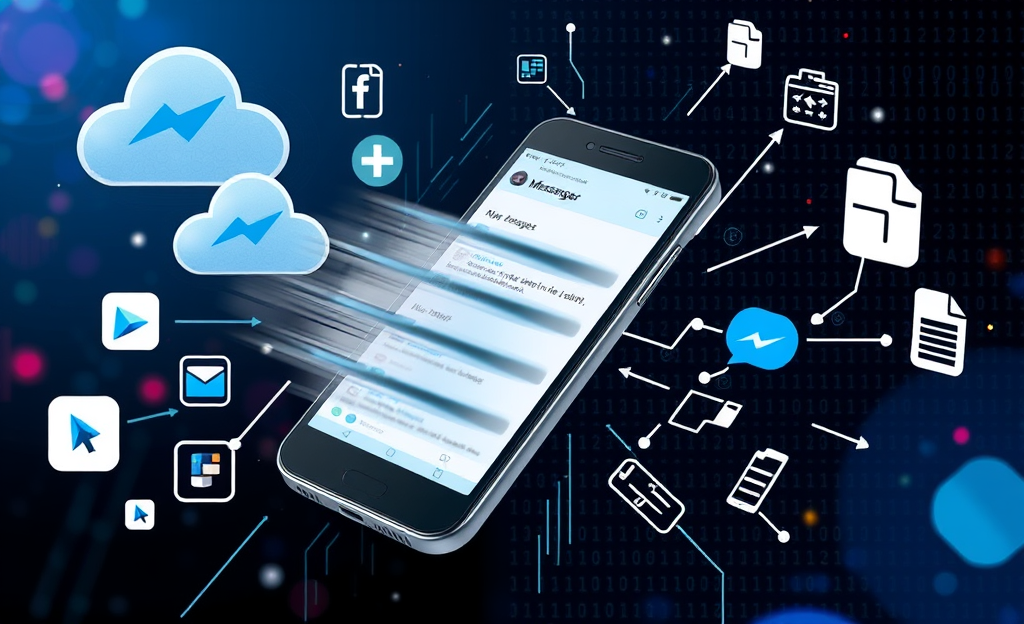 Imagen que muestra cómo recuperar mensajes eliminados en Messenger.