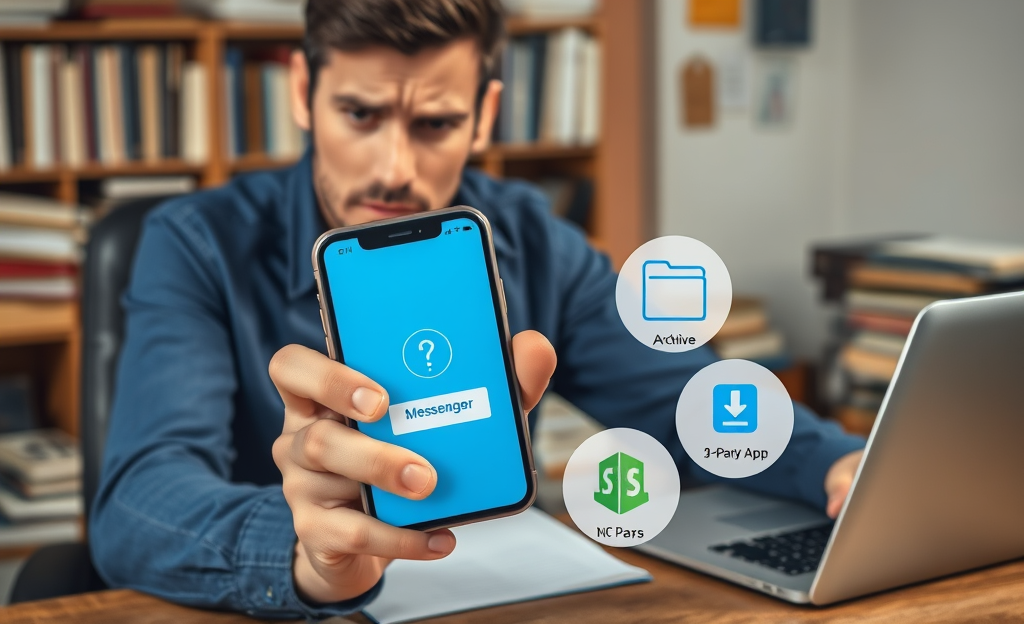 Guía para recuperar mensajes eliminados en Messenger.