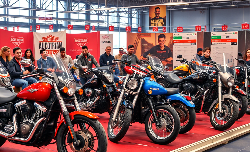 Motos en subasta barata disponibles en línea.