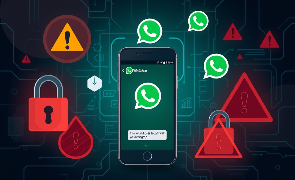 Imagen que ilustra la temática de espiar conversaciones de WhatsApp