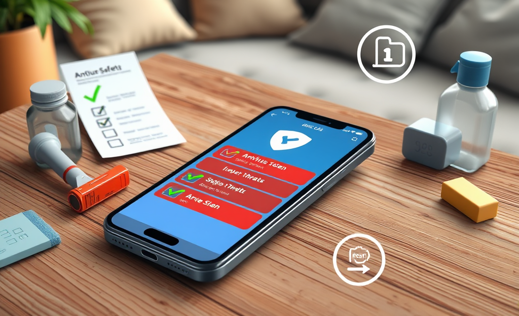 Guía para eliminar virus del móvil de manera rápida y eficaz.