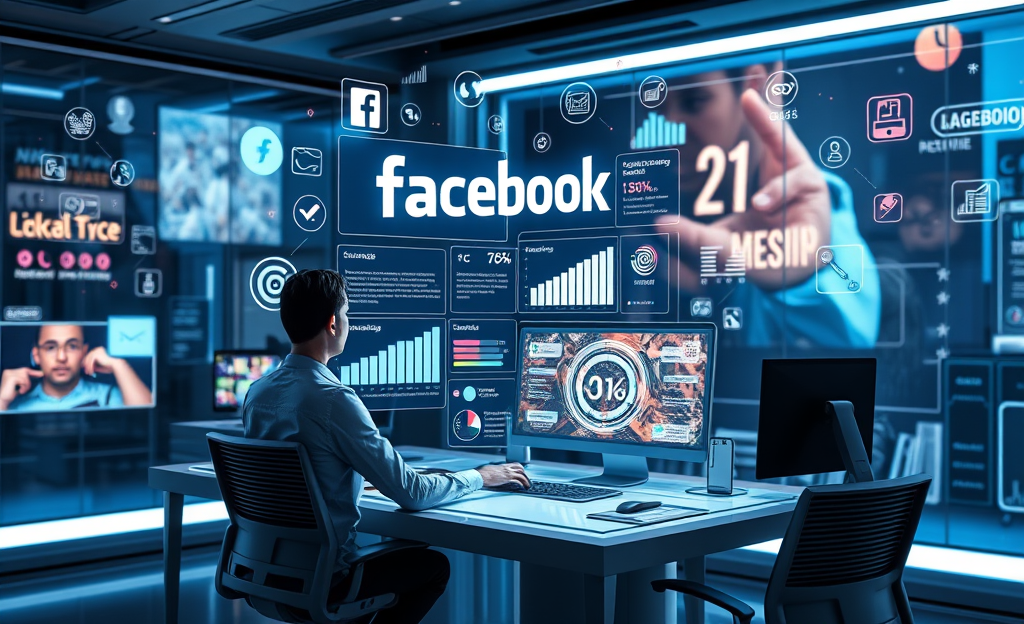 Imagen que representa herramientas para optimizar Facebook.