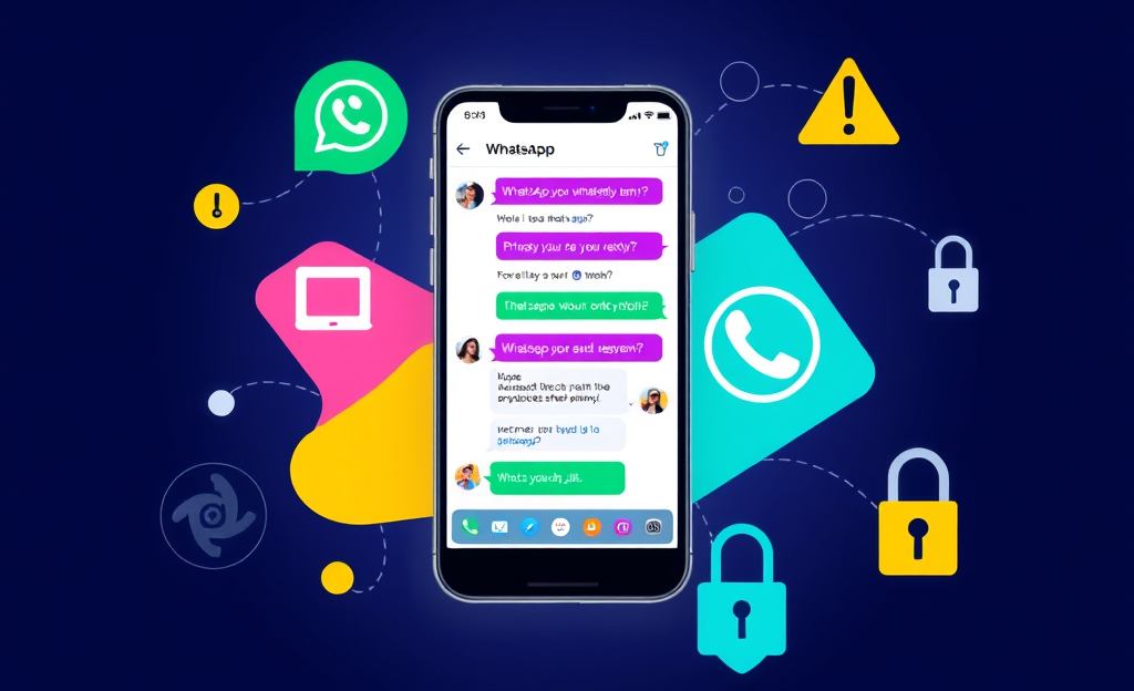 Interfaz de la aplicación para ver conversaciones de WhatsApp mostrando chats exportados.