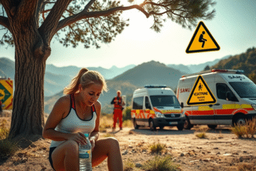 Una mujer fallece por golpe de calor mientras hace deporte al aire libre, destacando la importancia de la hidratación y prevención.