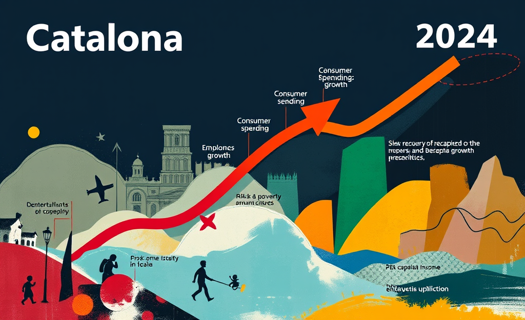 Crecimiento económico en Cataluña y sus desafíos sociales