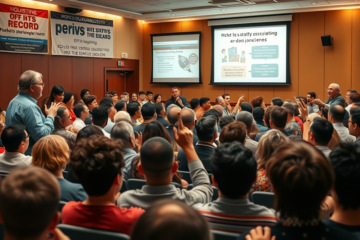 Imagen de la jornada sobre periodismo deportivo con una charla sobre la influencia de los clubes en los medios de comunicación.