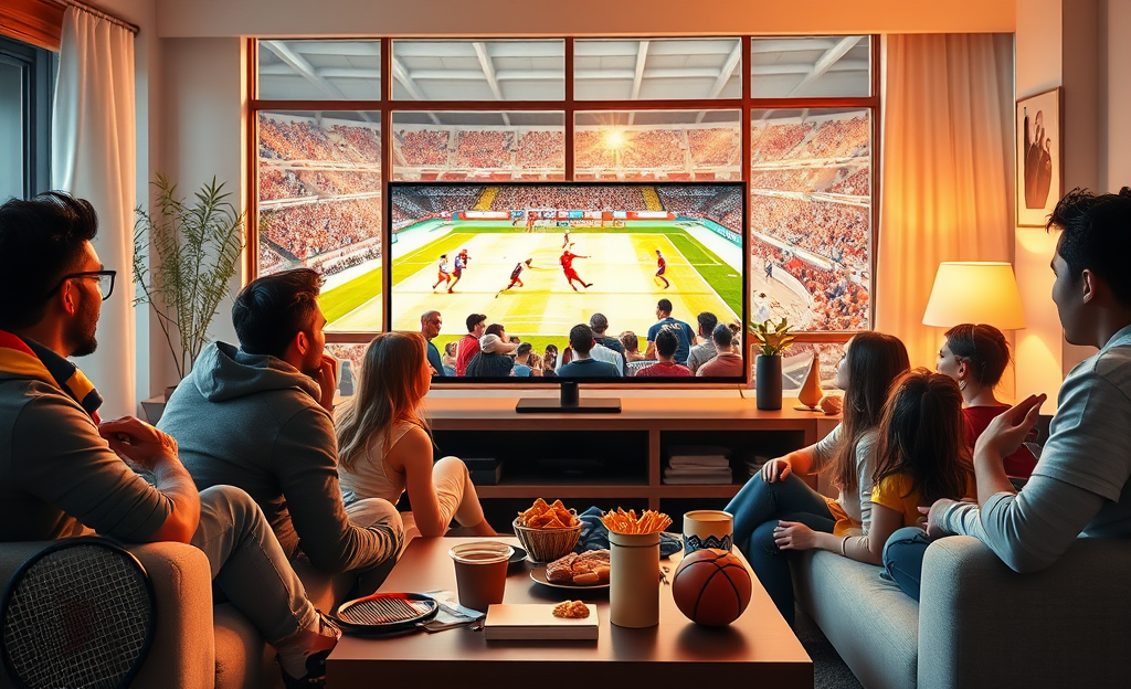 Gráfico mostrando el aumento de popularidad del fútbol y otros deportes en España, destacando las preferencias de la población por el consumo audiovisual.