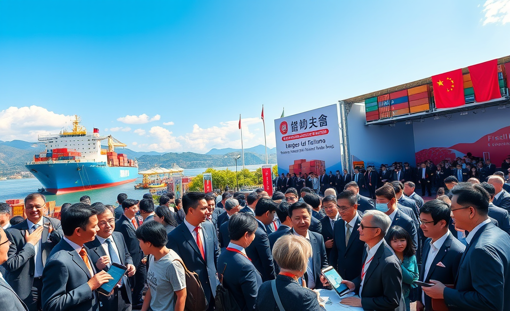 Inauguración del experimento de libre comercio en una isla, con énfasis en la atracción de inversión extranjera y crecimiento económico.