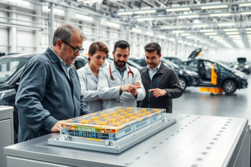 Baterías de estado sólido frente a desafíos técnicos y regulaciones en la industria automotriz.