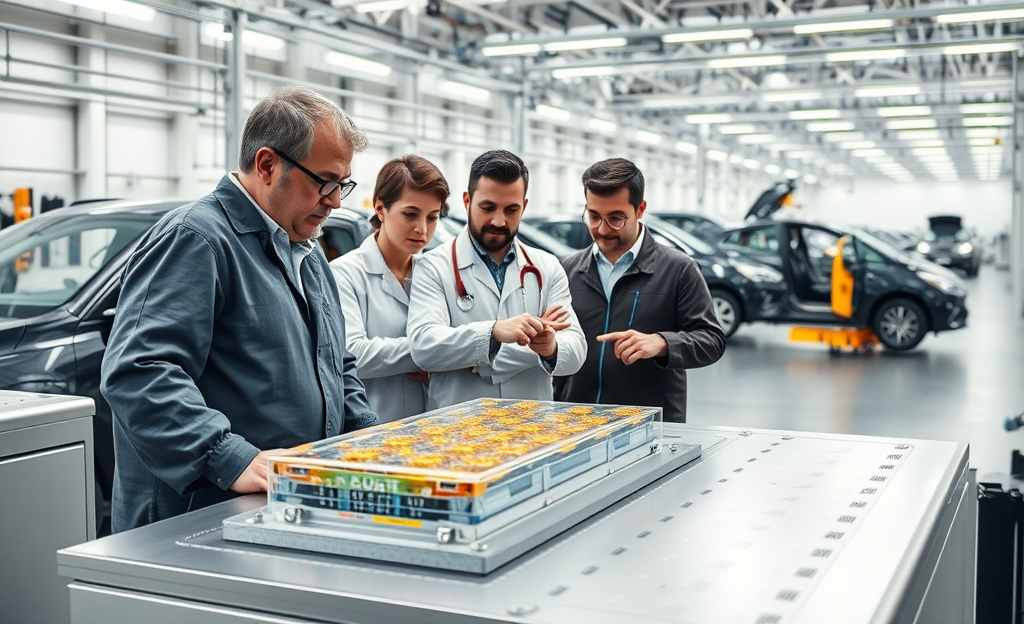 Baterías de estado sólido frente a desafíos técnicos y regulaciones en la industria automotriz.