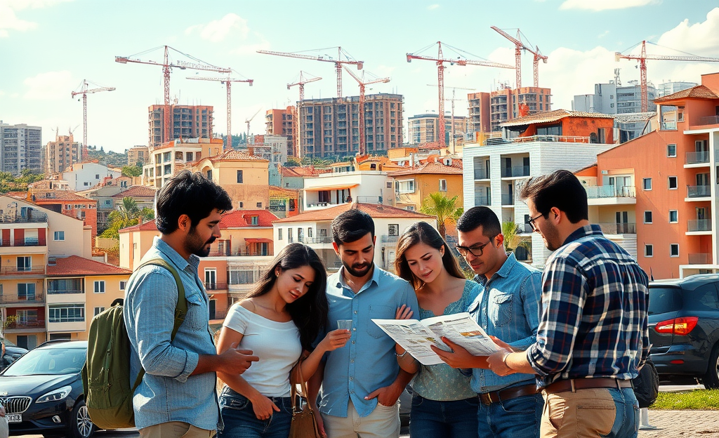 Gráfico que muestra el aumento de precios en la vivienda en municipios españoles.