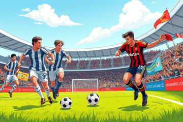 El UCAM Murcia y Atlético Antoniano se enfrentan en un emocionante partido en el Estadio Municipal de Lebrija.