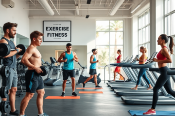 Jóvenes ejercitándose, explorando la relación entre perfeccionismo y adicción al ejercicio.