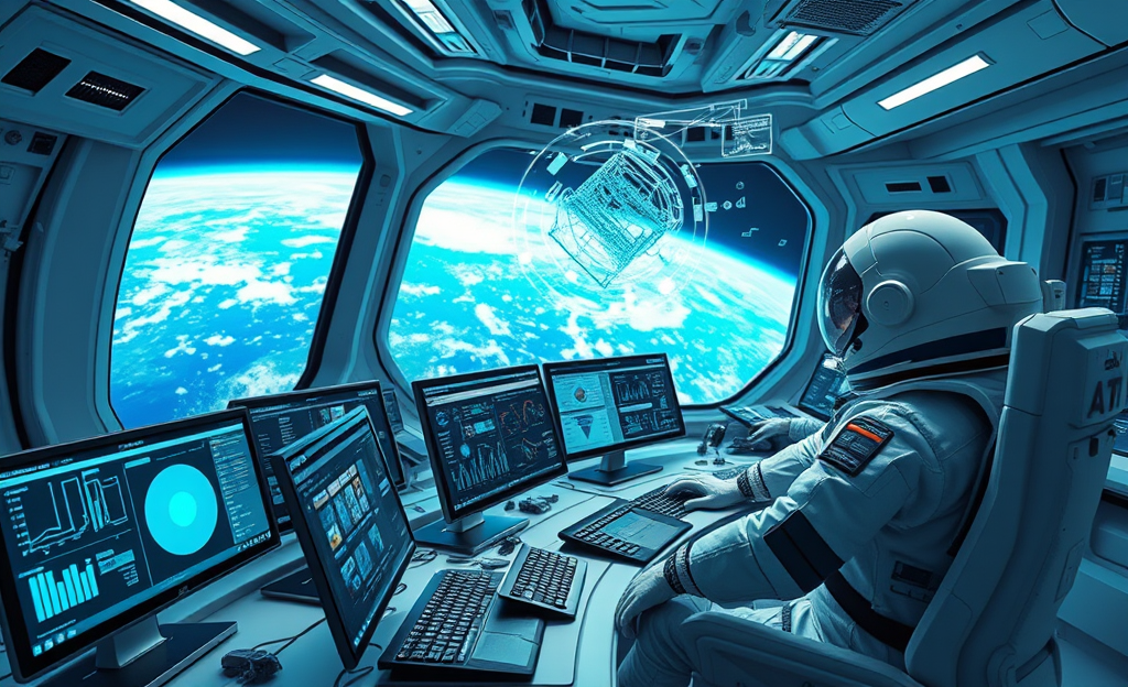 Desarrollo de un sistema de inteligencia artificial para mejorar la exploración espacial y reducir la latencia en las comunicaciones.