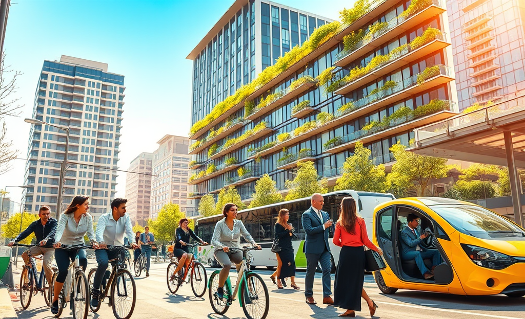 Plan de movilidad sostenible que promueve alternativas de transporte y prohíbe despidos en empresas que reciben ayudas públicas.