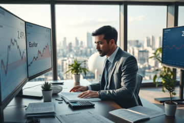 El euríbor experimenta su mayor subida diaria, afectando a hipotecas y créditos en medio de la incertidumbre económica.