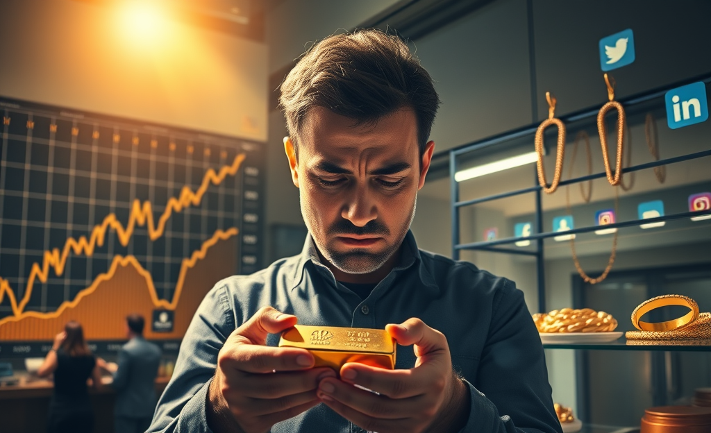 El análisis sobre el oro como inversión en tiempos de incertidumbre económica.