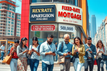 Imagen que representa el impacto de la guerra en Irán sobre los precios y las hipotecas.