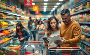Supermercados advierten sobre el aumento de precios en la cesta de la compra y la incertidumbre económica.