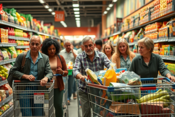 Aumento de precios en supermercados y su impacto en la cesta de la compra