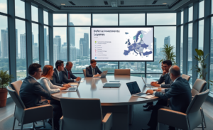 JPMorgan Chase amplía su plan de inversión en defensa en Europa para fortalecer la seguridad nacional.