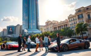 Gráfico que muestra el crecimiento de la riqueza de los multimillonarios en España y el aumento de ultrarricos.