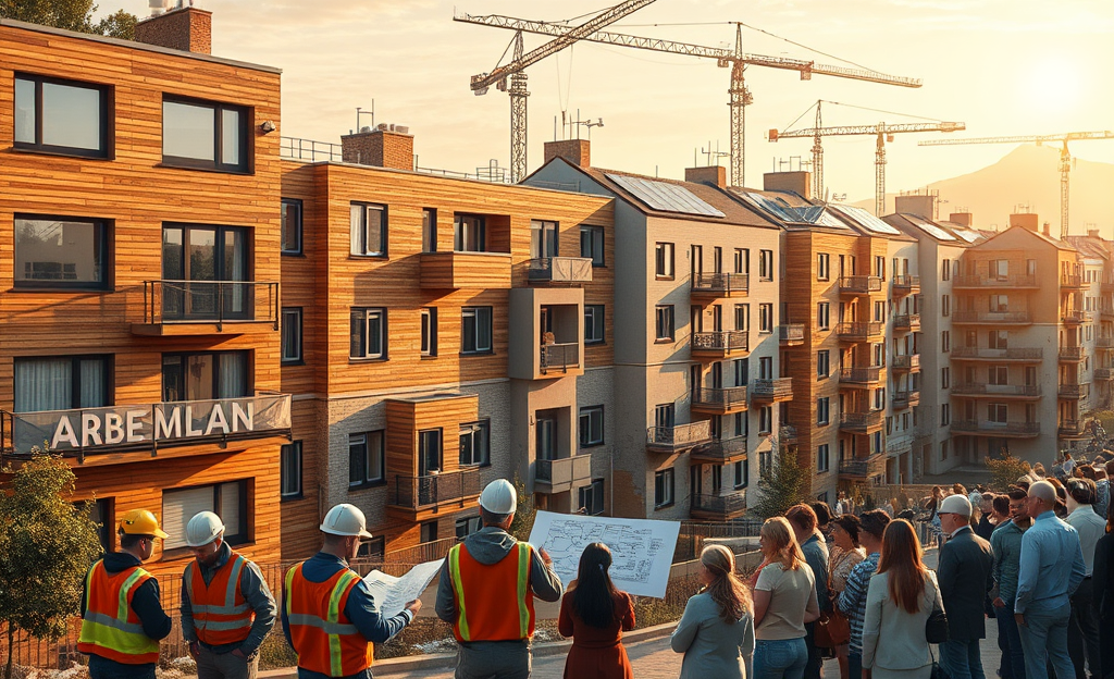 Programa de ayudas para la rehabilitación de paredes medianeras en edificios, mejorando el paisaje urbano y el patrimonio arquitectónico.