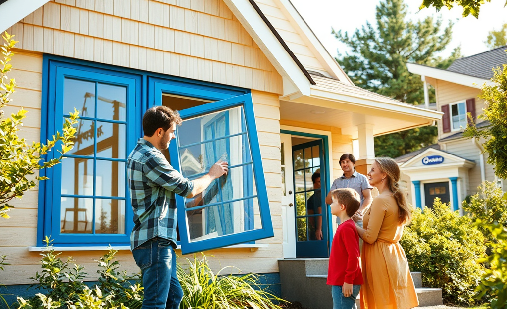 Imagen que muestra ejemplos de reformas energéticas en el hogar y beneficios fiscales relacionados.