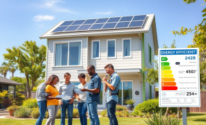 Gráfico que muestra cómo las mejoras en eficiencia energética aumentan el valor de una casa y generan ahorros fiscales.