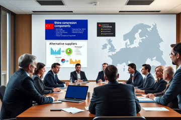 La Comisión Europea decide vetar el uso de componentes chinos en proyectos de energías renovables para mitigar riesgos de ciberseguridad y dependencia estratégica.