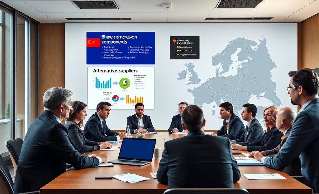 La Comisión Europea decide vetar el uso de componentes chinos en proyectos de energías renovables para mitigar riesgos de ciberseguridad y dependencia estratégica.
