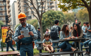 Gráfico que muestra la evolución de la pobreza laboral en España desde 2018, resaltando el aumento en la tasa de riesgo de pobreza de los asalariados.