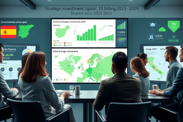 Plan estratégico de 10.000 millones para inversiones y adquisiciones en energías verdes y nuevas tecnologías.