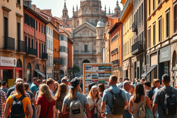 Gráfica que muestra la reducción del alquiler permanente y el aumento del alquiler temporal en Pamplona.