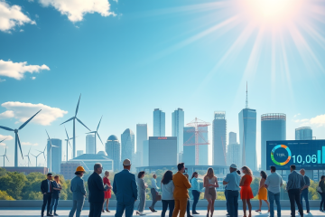 Gráfico del nuevo plan estratégico en energías renovables con inversiones significativas.