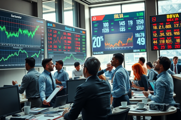 Análisis de resultados de los bancos del IBEX 35.