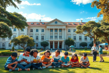 El Colegio Peleteiro, emblemático centro educativo, ahora en manos de una multinacional.
