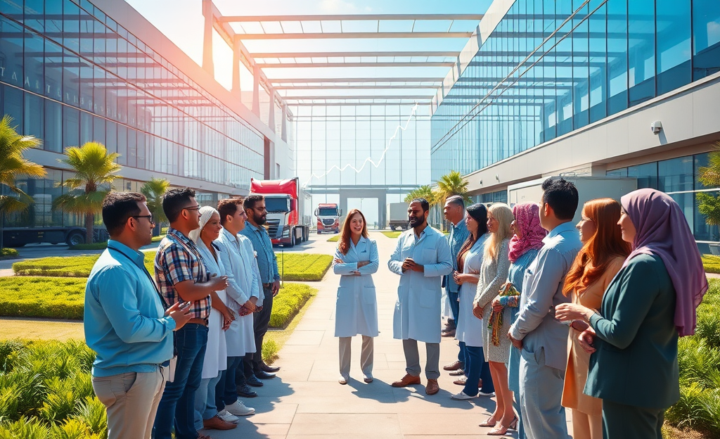Inversión en autoabastecimiento de medicamentos plasmáticos en Egipto, destacando la creación de empleo y ahorro en la adquisición de medicamentos.
