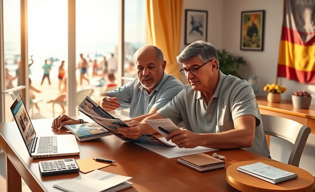 Gráfico que muestra el aumento del gasto medio de los españoles en vacaciones de verano, junto con la disminución en la intención de viajar.